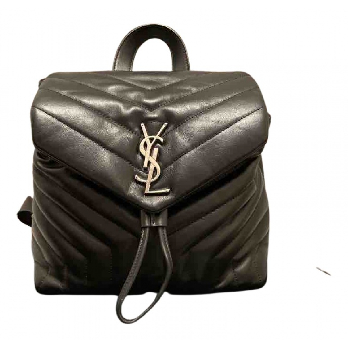 Loulou leather backpack Saint Laurent 